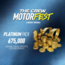 The Crew Motorfest набор Платина 675 000 Crew Credits