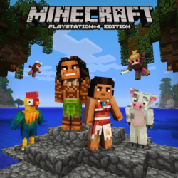 Minecraft: набор персонажей «Моана» PS4 ПСН PLAYSTATION