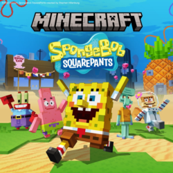 Minecraft: Губка Боб Квадратные Штаны ПСН PLAYSTATION