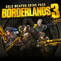 Набор золотых расцветок для оружия из Borderlands 3 PS4