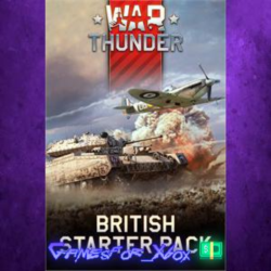 ☀️War Thunder - British Starter Pack XBOX DLC