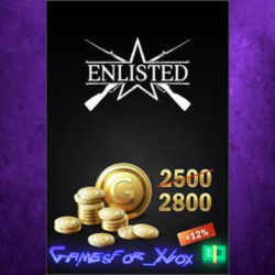 ☀️Enlisted - 2500 Gold   300 Bonus XBOX DLC