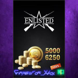 ☀️Enlisted - 5000 Gold   1250 Bonus XBOX DLC