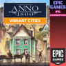 Anno 1800™ — набор «Шумный город» ПК EPIC GAMES EGS PC ЭПИК ГЕЙМС ЕГС