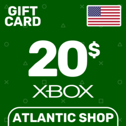 Карта Пополнения Xbox 20$ (USD) США