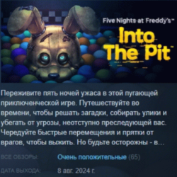 Five Nights at Freddy's: Into the Pit АВТОДОСТАВКА STEAM GLOBAL МГНОВЕННО ЛИЦЕНЗИЯ