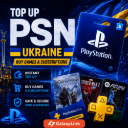 Пополнение PSN Бумажника/ Покупка игр - Украина!