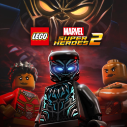 LEGO Набор персонажей и уровней Черная Пантера Marvel