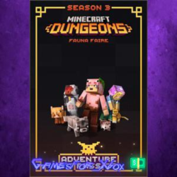 ☀️Minecraft Dungeons Fauna Faire Adventure Pass XBOX DLC