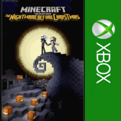 Minecraft Кошмар перед Рождеством XBOX   .