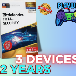 Bitdefender Total Security 3 Device 2 год. Ключ.