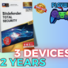 Bitdefender Total Security 3 Device 2 год. Ключ.