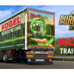 Euro Truck Simulator 2 - Kogel Trailer Pack DLC