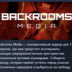Backrooms Media АВТОДОСТАВКА STEAM GLOBAL МГНОВЕННО ЛИЦЕНЗИЯ