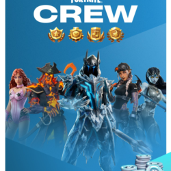 🕹️🎮CREW 6 Месяц (Отряд=Боевой пропуск  1000 V-Bucks⏭️