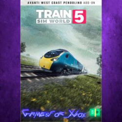 ☀️Train Sim World 5 Avanti West Coast BR Class 390 Pendolino EMU XBOX DLC