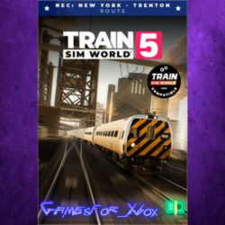 ☀️Train Sim World 5 NEC: New York - Trenton XBOX DLC