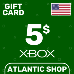 Карта Пополнения Xbox 5$ (USD) США