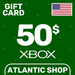 Карта Пополнения Xbox 50$ (USD) США