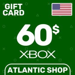 Карта Пополнения Xbox 60$ (USD) США