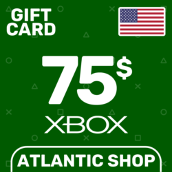 Карта Пополнения Xbox 75$ (USD) США
