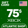 Карта Пополнения Xbox 75$ (USD) США