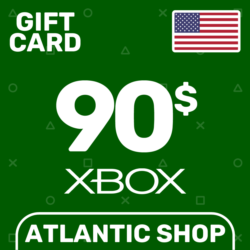 Карта Пополнения Xbox 90$ (USD) США