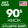 Карта Пополнения Xbox 90$ (USD) США