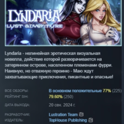 Lyndaria: Lust Adventure АВТОДОСТАВКА STEAM GLOBAL МГНОВЕННО ЛИЦЕНЗИЯ