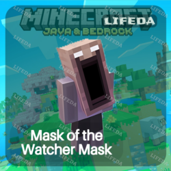 МАЙНКРАФТ    Mask of the Watcher Mask   СКИН•ТВИЧ ДРОПЫ/ДРОПСЫ• JAVA & BEDROCK•GLOBAL