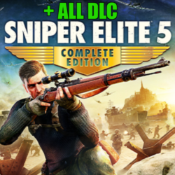 SNIPER ELITE 5・COMPLETE EDITION・ВСЕ DLC・STEAM АККАУНТ・