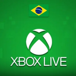 КАРТА ПОПОЛНЕНИЯ XBOX LIVE БРАЗИЛИЯ  BRL
