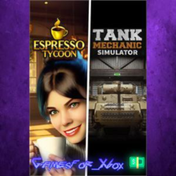 ☀️Espresso Tycoon & Tank Mechanic Simulator XBOX