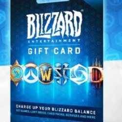 КЭШБЕК 3%  Blizzard Gift Card 20-50 ЕВРО