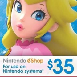 🎁 КАРТА ОПЛАТЫ NINTENDO ESHOP — 35 USD [USA]