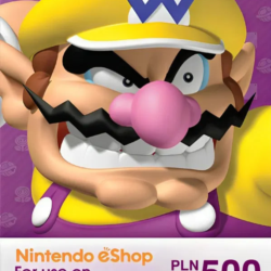 🎁 КАРТА ОПЛАТЫ NINTENDO ESHOP — 500 PLN [PL] | ПОЛЬША
