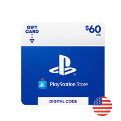 PSN USA карта пополнения на 60$ USD (USA)