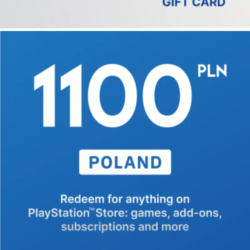 PSN Польша карта пополнения на 1100 zl (PLN)