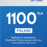 PSN Польша карта пополнения на 1100 zl (PLN)