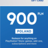 PSN Польша карта пополнения на 900 zl (PLN)