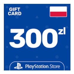 PSN Польша карта пополнения на 300 zl (PLN)