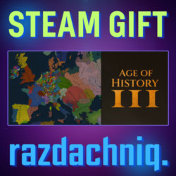 🗺️Age of History 3 {Steam Gift/Россия/СНГ}   Подарок🎁