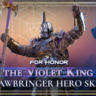 The Violet King - Lawbringer Hero Skin - FOR HONOR dlc