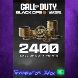 ☀️2,400 Black Ops 6 or Call of Duty Warzone Points XBOX DLC