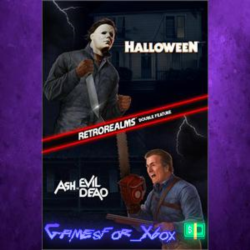 ☀️RetroRealms Double Feature Halloween and Ash vs Evil Dead XBOX