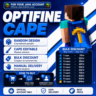 Плащ OptiFine для вашего аккаунта Minecraft Java Edition ! (Cape) | До 10 шт.