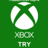 Подарочные карты Xbox Live  25-50-100-300(TRY)