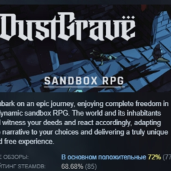 Dustgrave: A Sandbox RPG АВТОДОСТАВКА STEAM РОССИЯ
