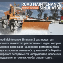 Road Maintenance Simulator 2 - Winter Services АВТОДОСТАВКА STEAM GLOBAL МГНОВЕННО ЛИ