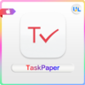 Taskpaper  task paper   Plain text to-do lists for Mac